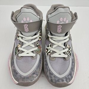Nike Kyrie Infinity Leopard Camo Girls Size 1.5Y Basketball Shoes